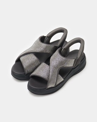 ハンズフリーグリッターサンダル651