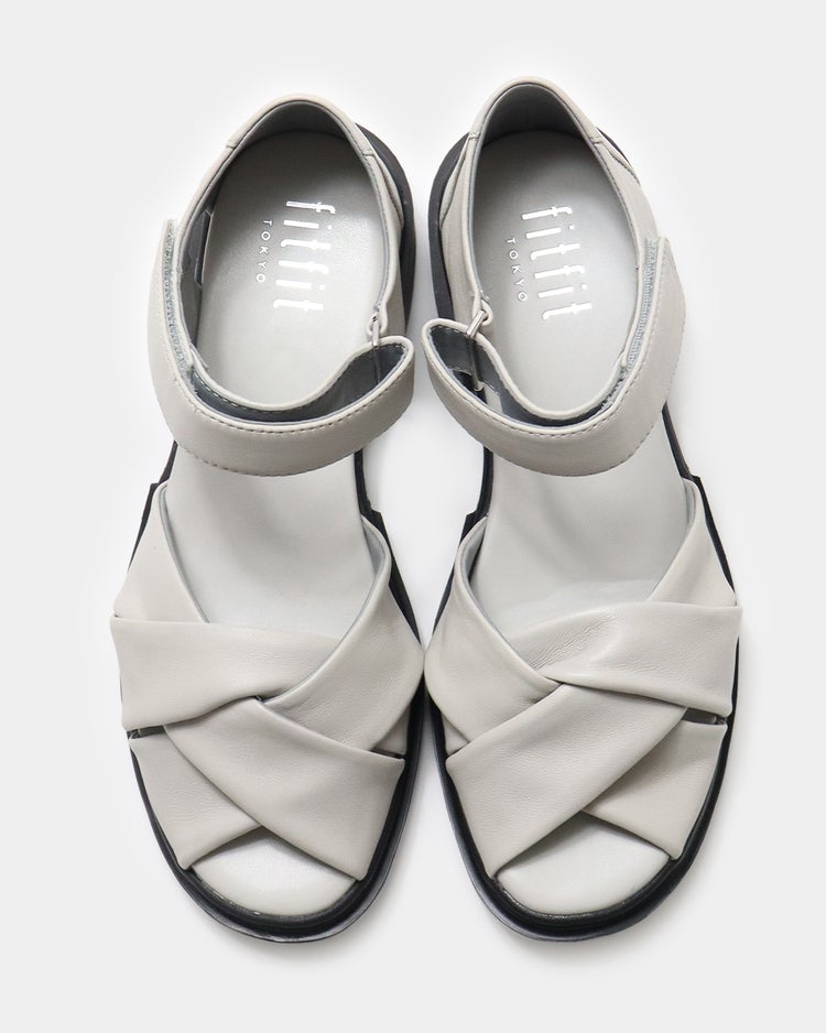 ソフトレザーフレックスサンダル210 詳細画像 ライトグレー 6