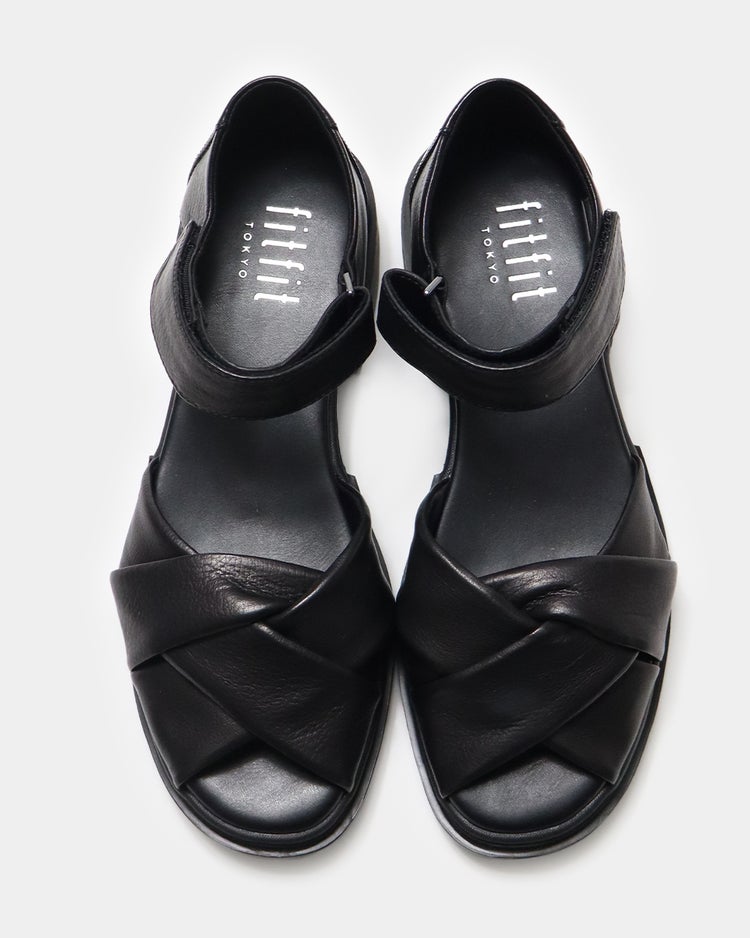 ソフトレザーフレックスサンダル210 詳細画像 ブラック 6