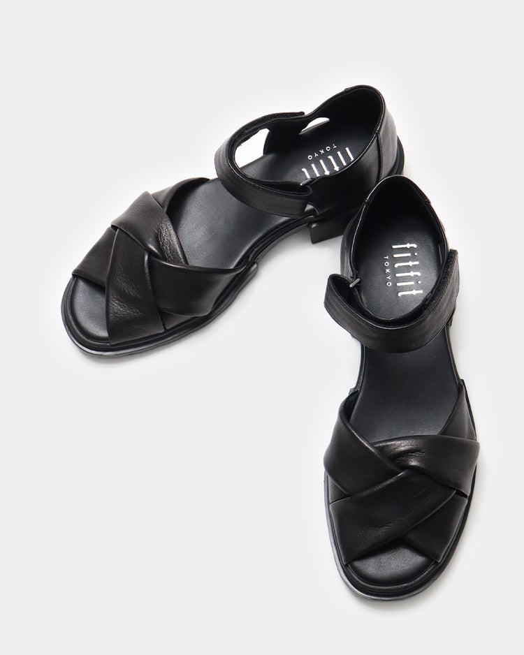 ソフトレザーフレックスサンダル210 詳細画像 ブラック 7