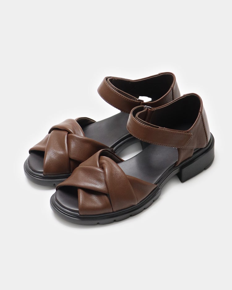 ソフトレザーフレックスサンダル210 詳細画像 ブラウン 1