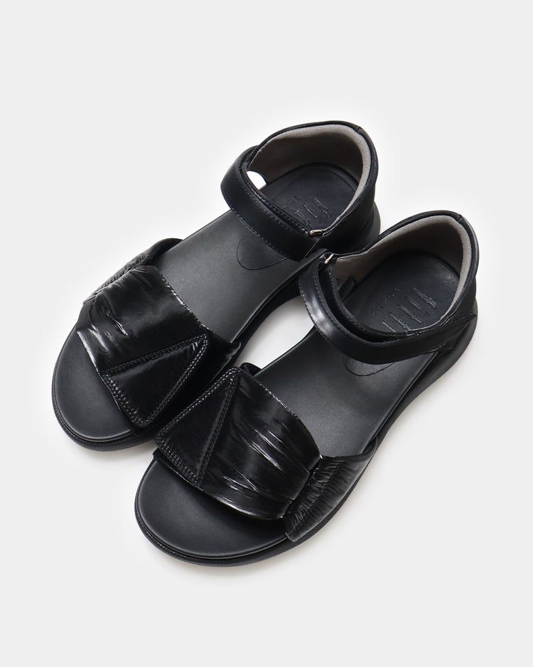 厚底パデットサンダル 詳細画像 ブラック 5