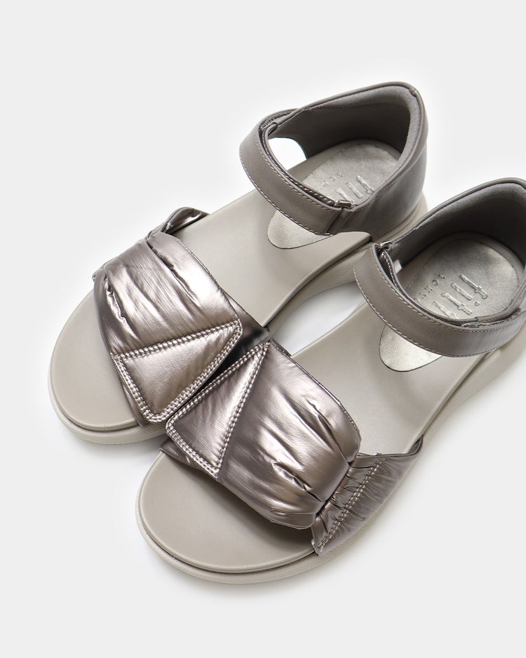 厚底パデットサンダル 詳細画像 アンティークゴールド 5