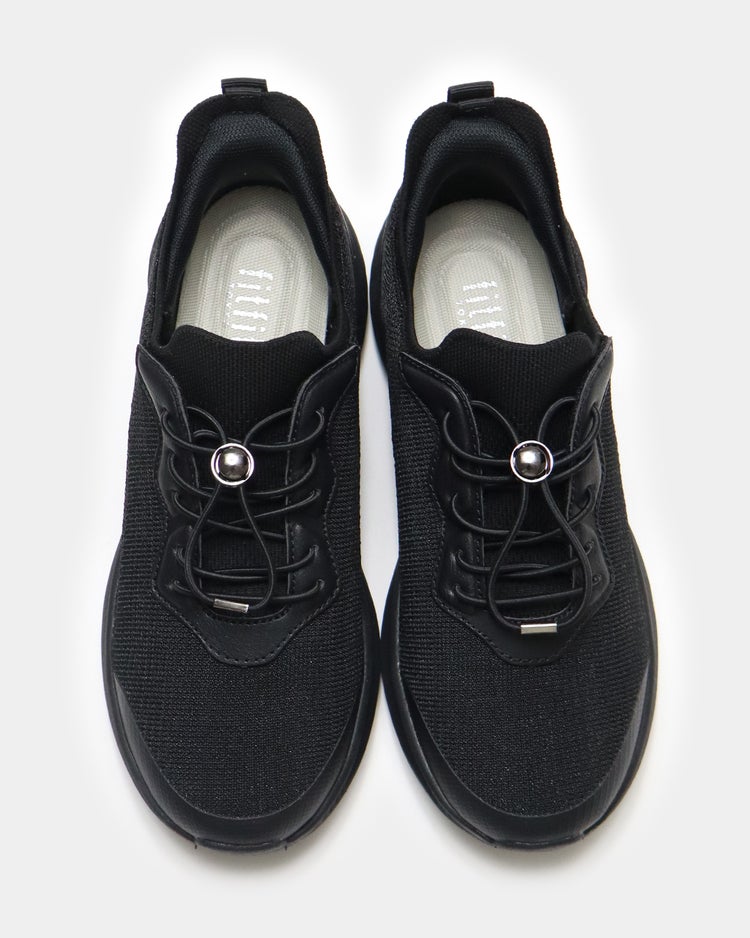 ハンズフリークッションソールスニーカー550 詳細画像 ブラック&times;ブラック 5