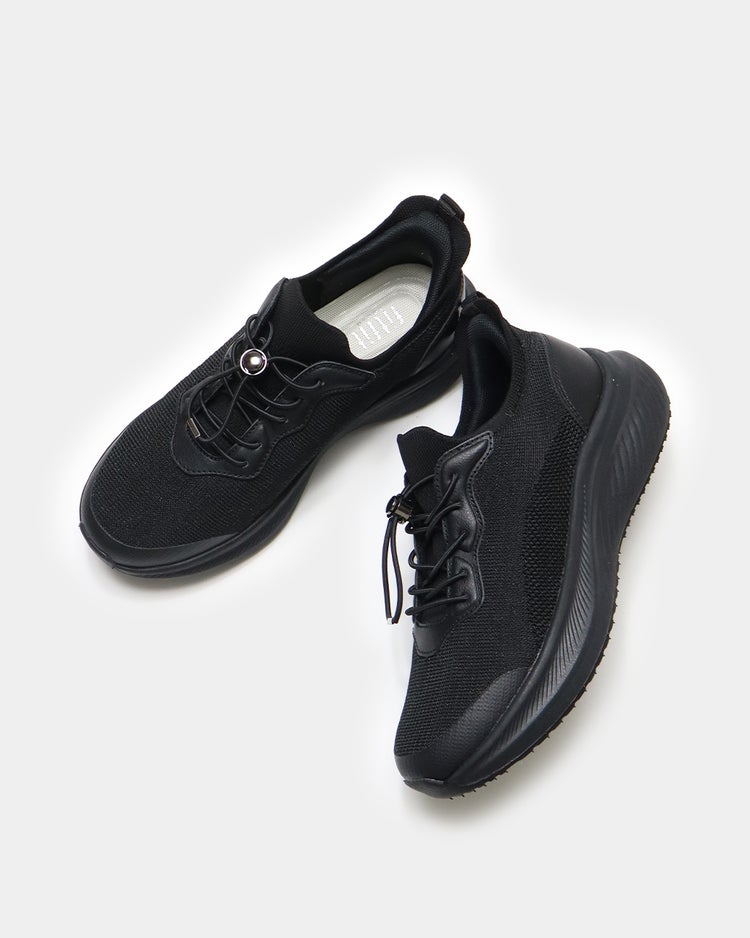ハンズフリークッションソールスニーカー550 詳細画像 ブラック&times;ブラック 6