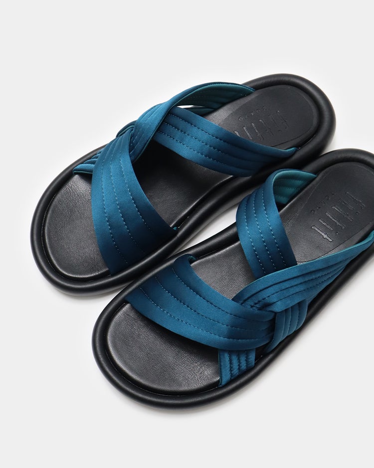 フルイドラインフットベッドサンダル940 詳細画像 セルリアンブルー 5