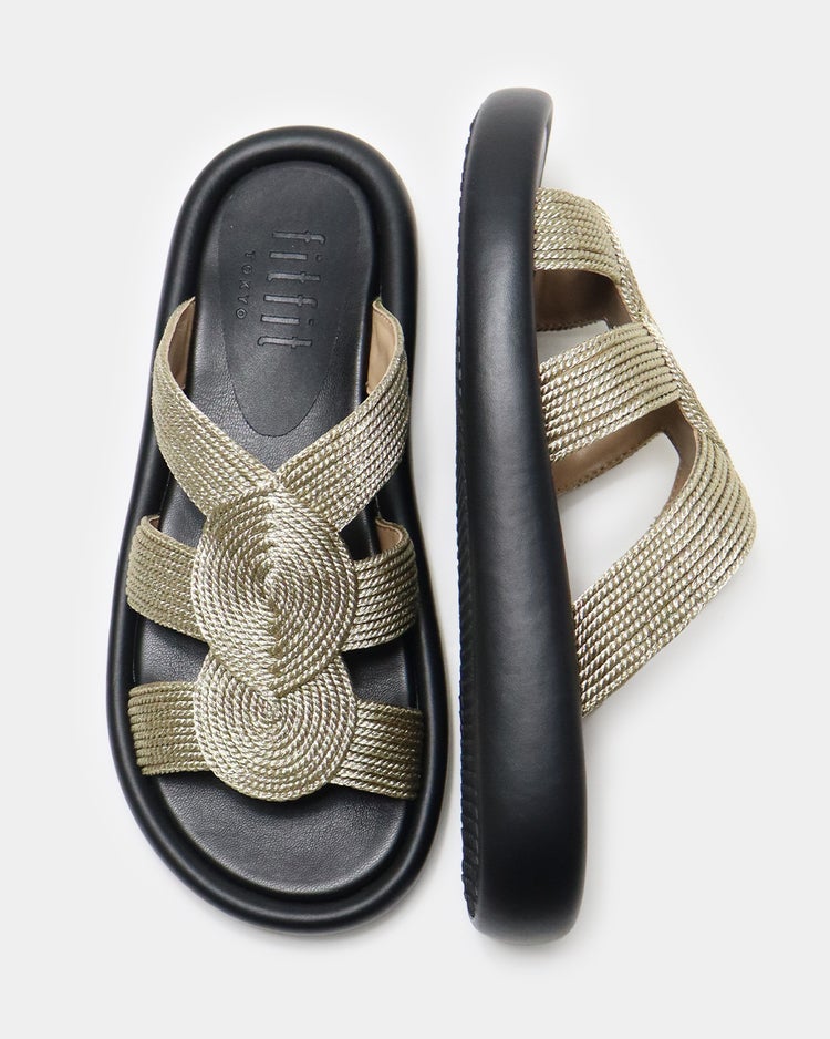 ジュートフットベッドサンダル940 詳細画像 ゴールド 8