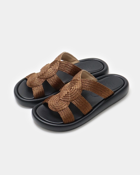 ジュートフットベッドサンダル940