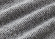 ラメ糸スパンコールニット・片畦タートルネック