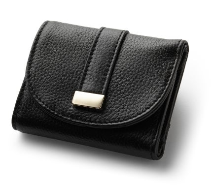 本革・三つ折りコンパクトウォレット