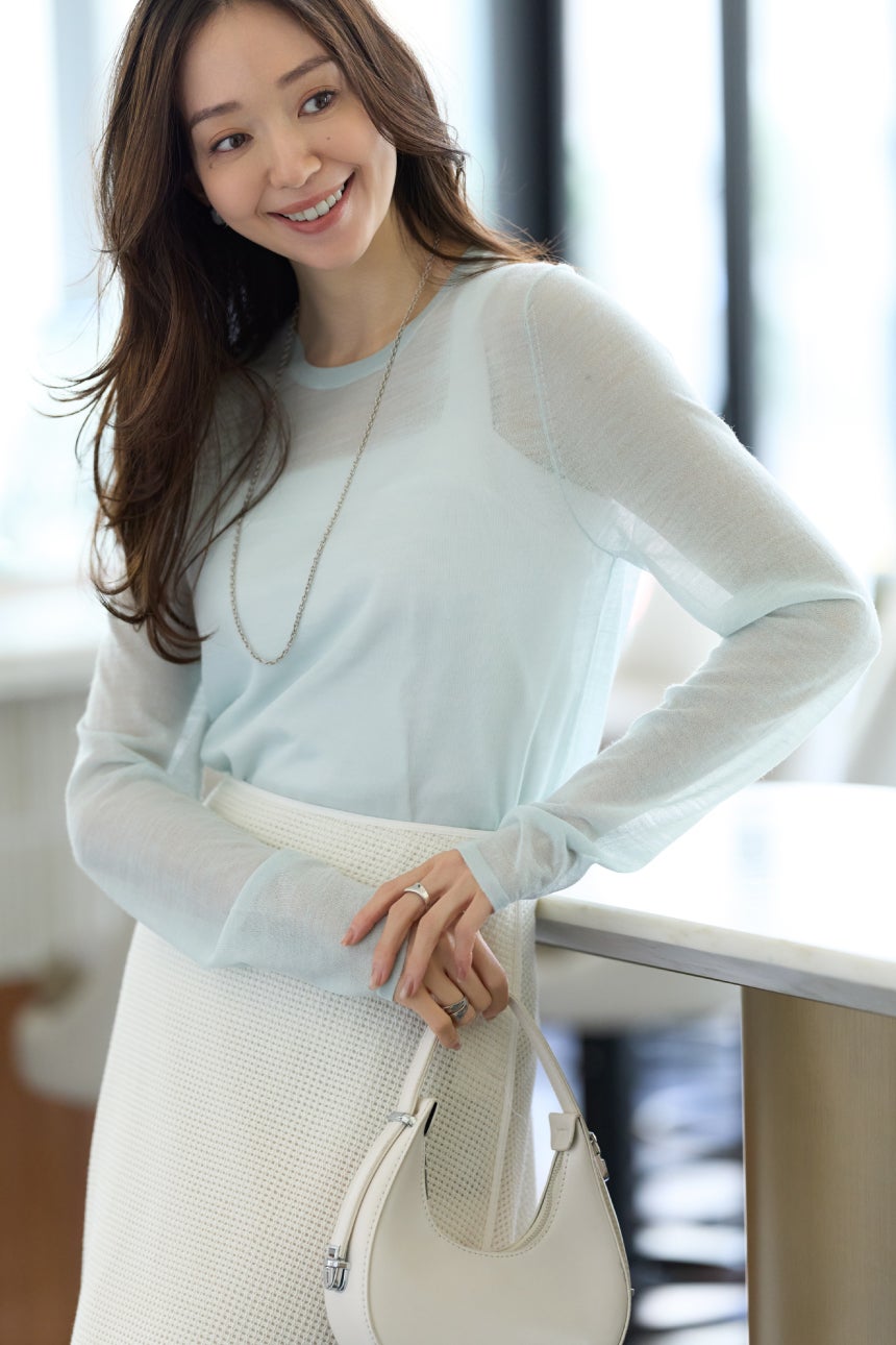 アルパカ混・シアープルオーバー