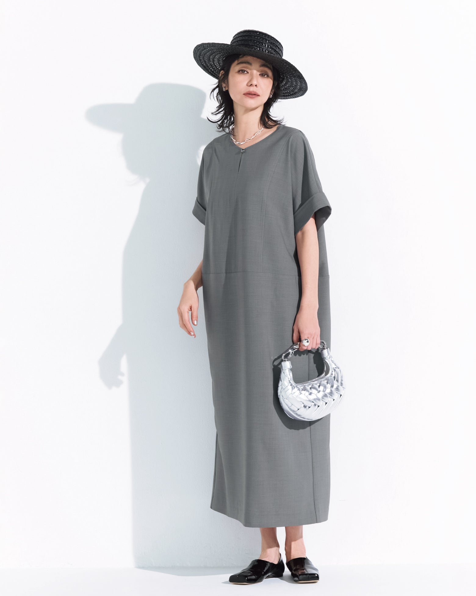 ドライストレッチ・サックワンピース