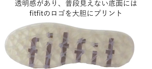 選ばない スパイク形状のアウトソール