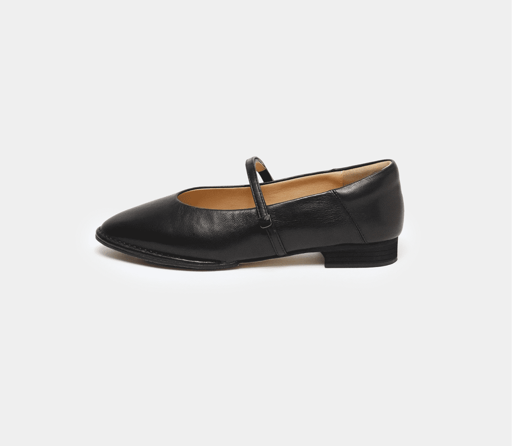 soft leather strap ballet fs 270 black