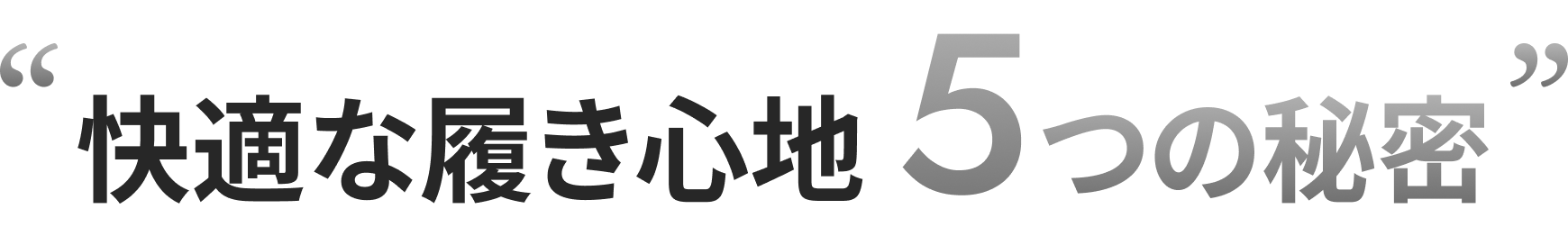 5つの理由
