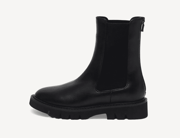 撥水ソフトジップサイドゴアブーツ