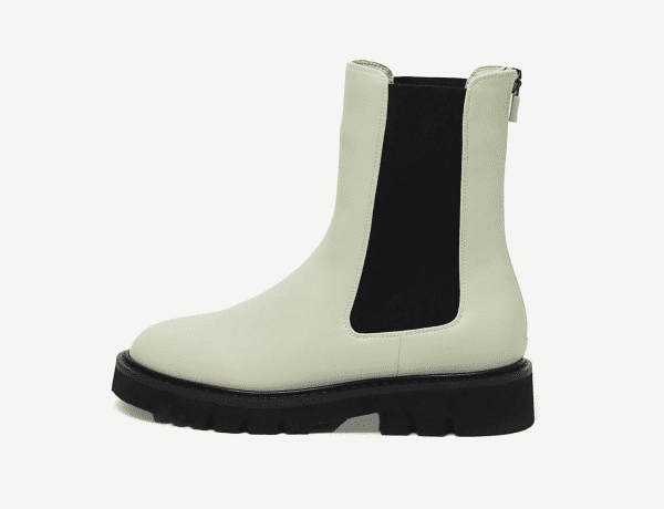 撥水ソフトジップサイドゴアブーツ