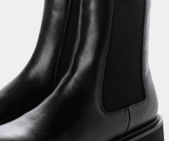 撥水ソフトジップサイドゴアブーツ