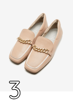 カーブチェーンスクエアフィットフラット ￥15,290税込