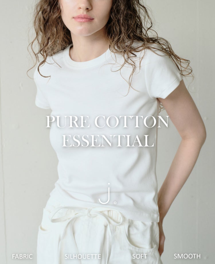 j.pure-cotton/ピュアコットンスムース