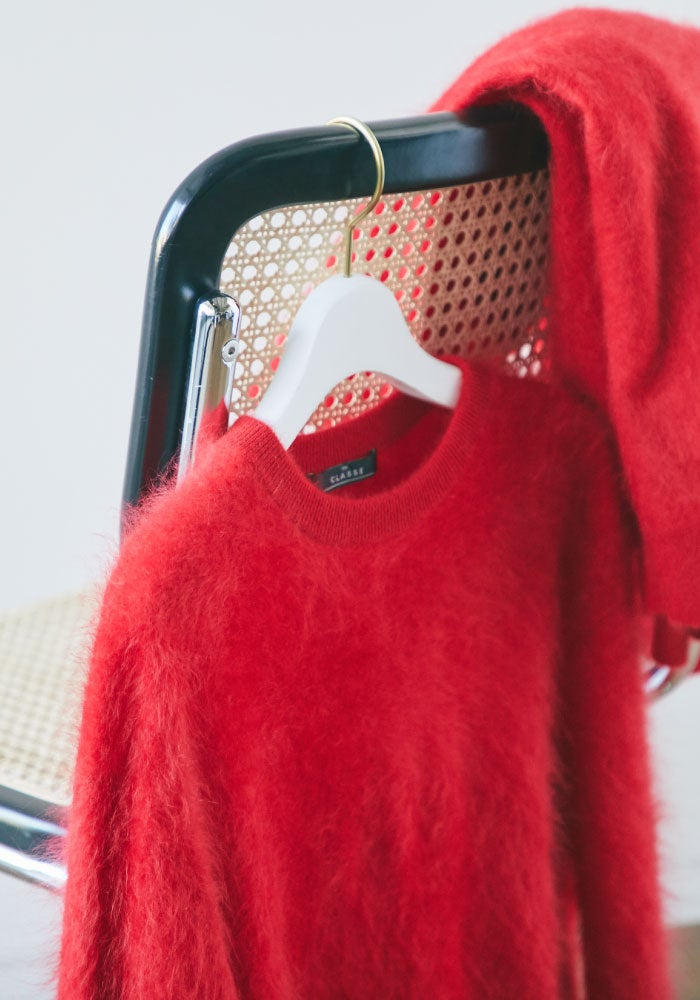 ミンクタッチカシミヤ・カーディガン