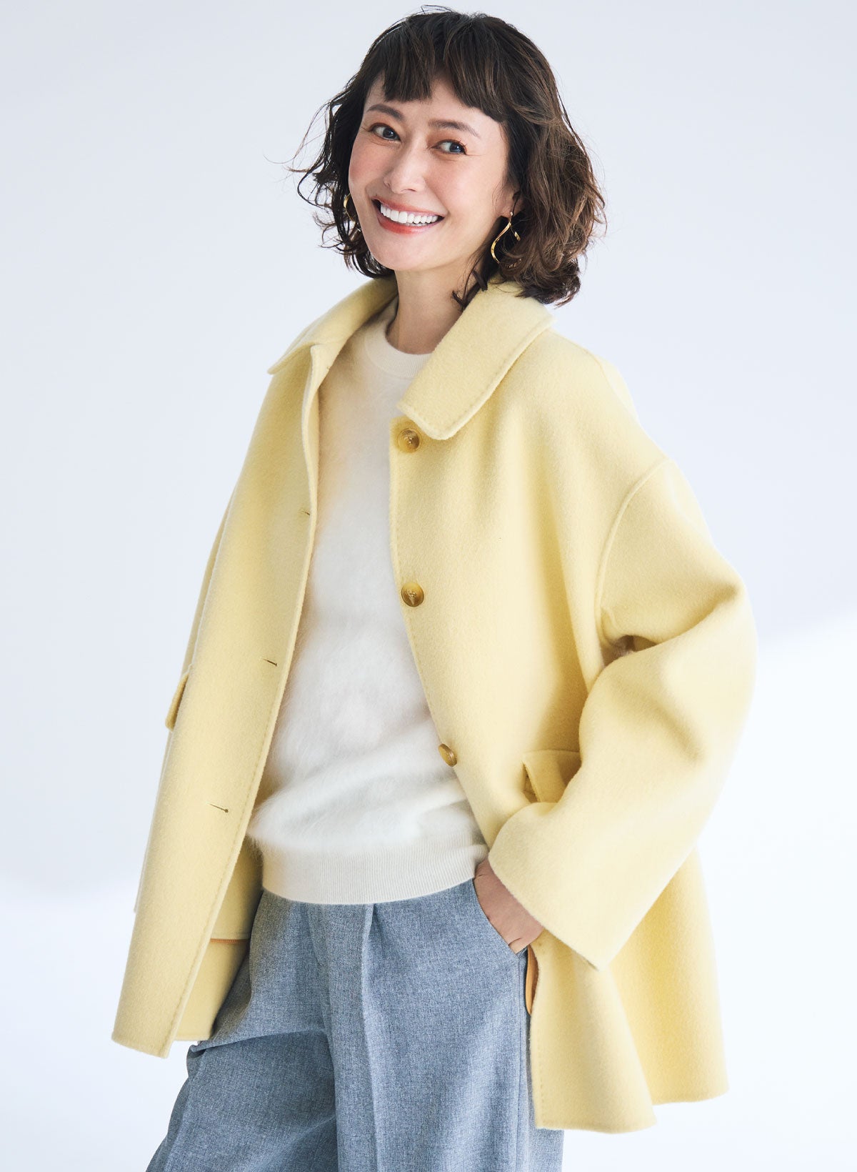 ピュアウールリバー・ミドルステンコート