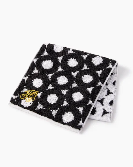 Doガード・抗ウイルス今治刺繍ハンカチ(ホワイト)