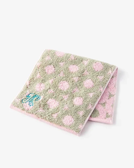 Doガード・抗ウイルス今治刺繍ハンカチ(ピンク)